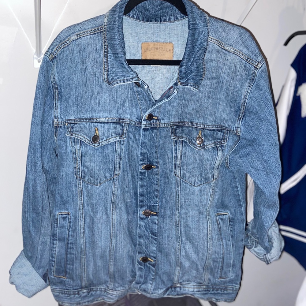 AEROPOSTALE JEAN JACKET - Picture 3 of 4